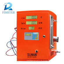 Mini bomba portátil del dispensador del combustible de la gasolinera gris 220v / 12v para el tanque